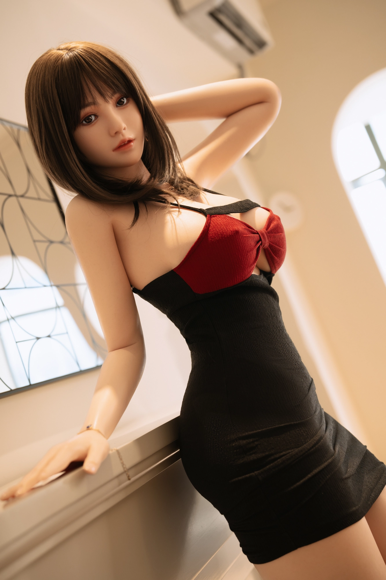 Gina｜5ft7/169cm G-cup 100% Silicone Master Piece Asian Curvy Milf Sex Doll