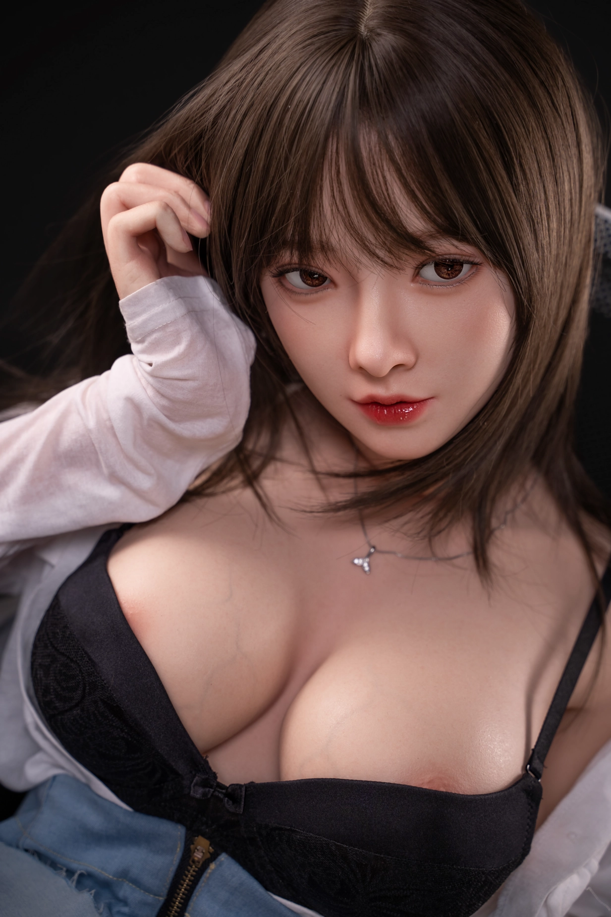 Rina｜5ft3/159cm E-cup 100% Silicone Master Piece Asian Busty Milf Sex Doll