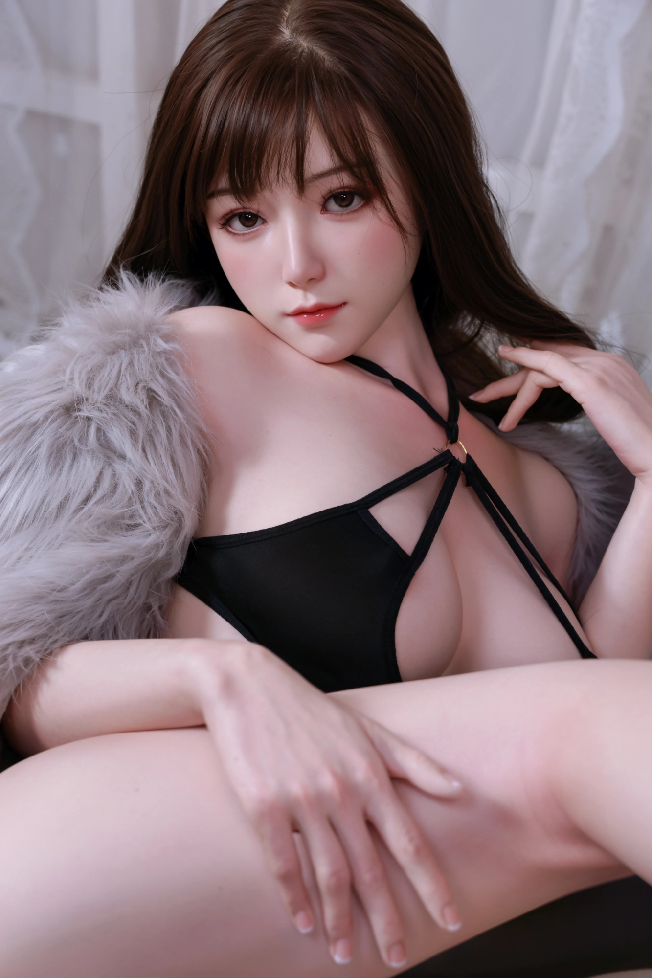 Iris｜5ft2/159cm G-cup 100% Silicone Signature Asian Milf Curvy Sex Doll