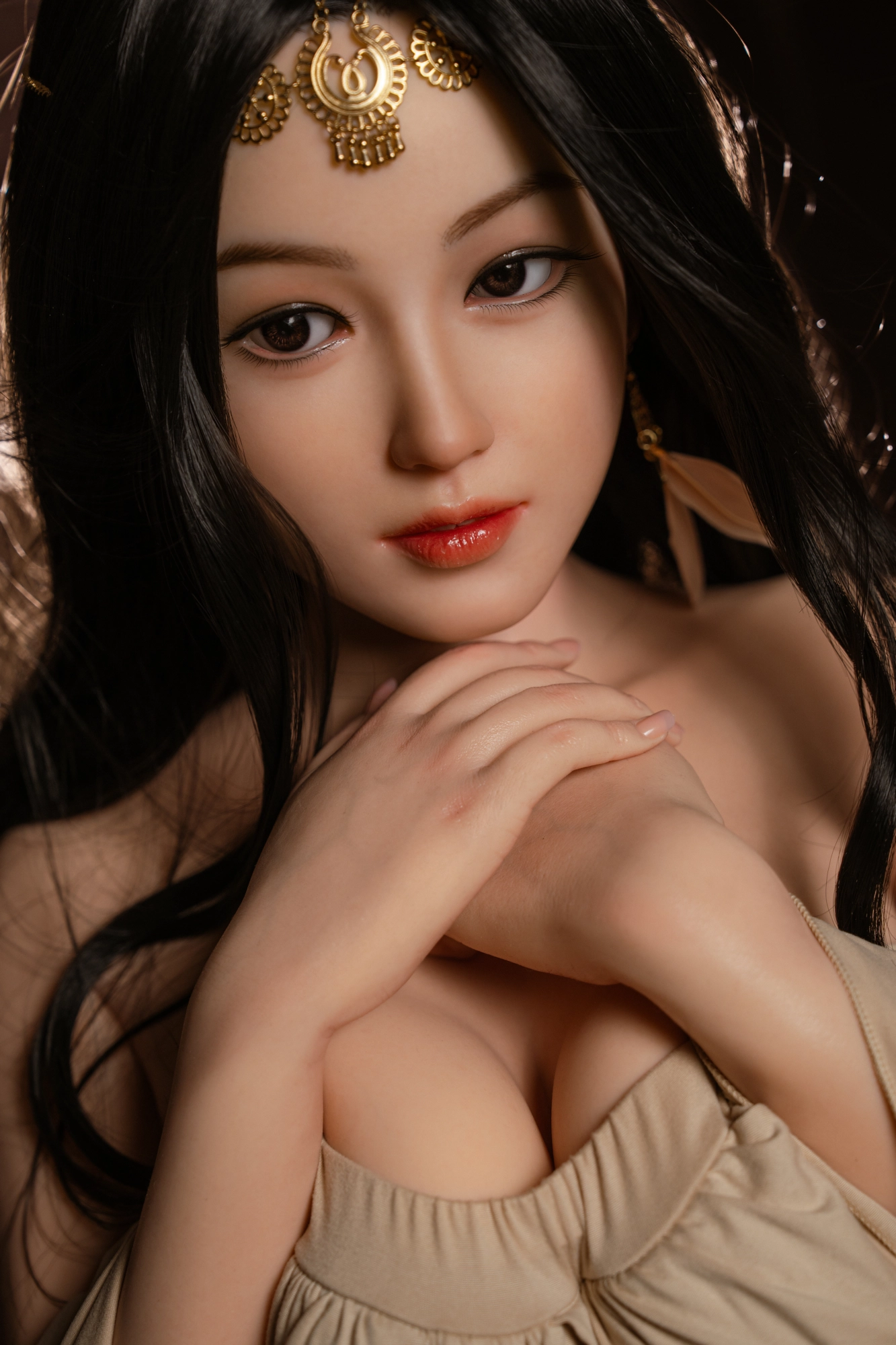 Lan｜5ft6/168cm F-cup 100% Silicone Master Piece Asian Milf Curvy Sex Doll
