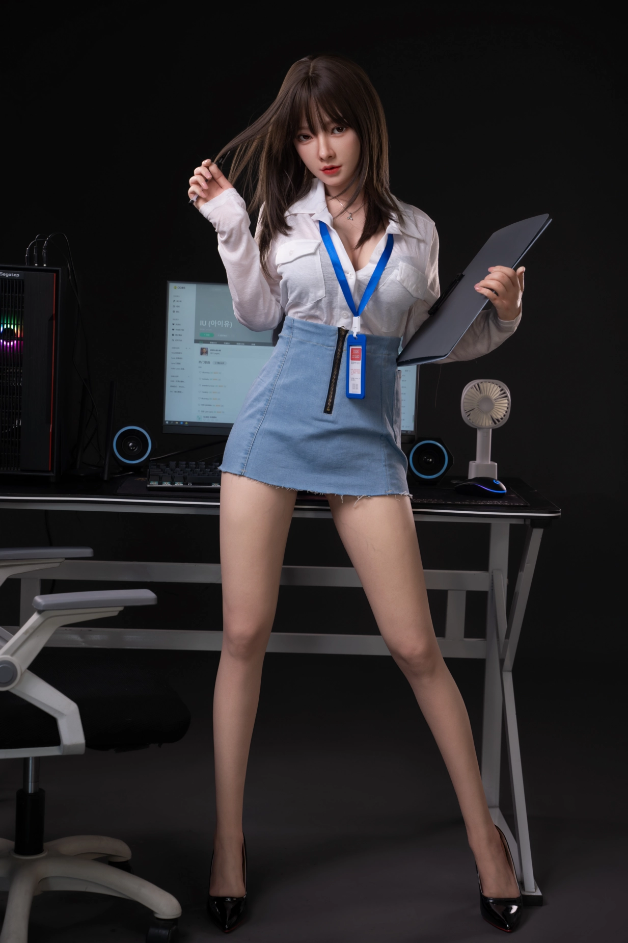 Rina｜5ft3/159cm E-cup 100% Silicone Master Piece Asian Busty Milf Sex Doll