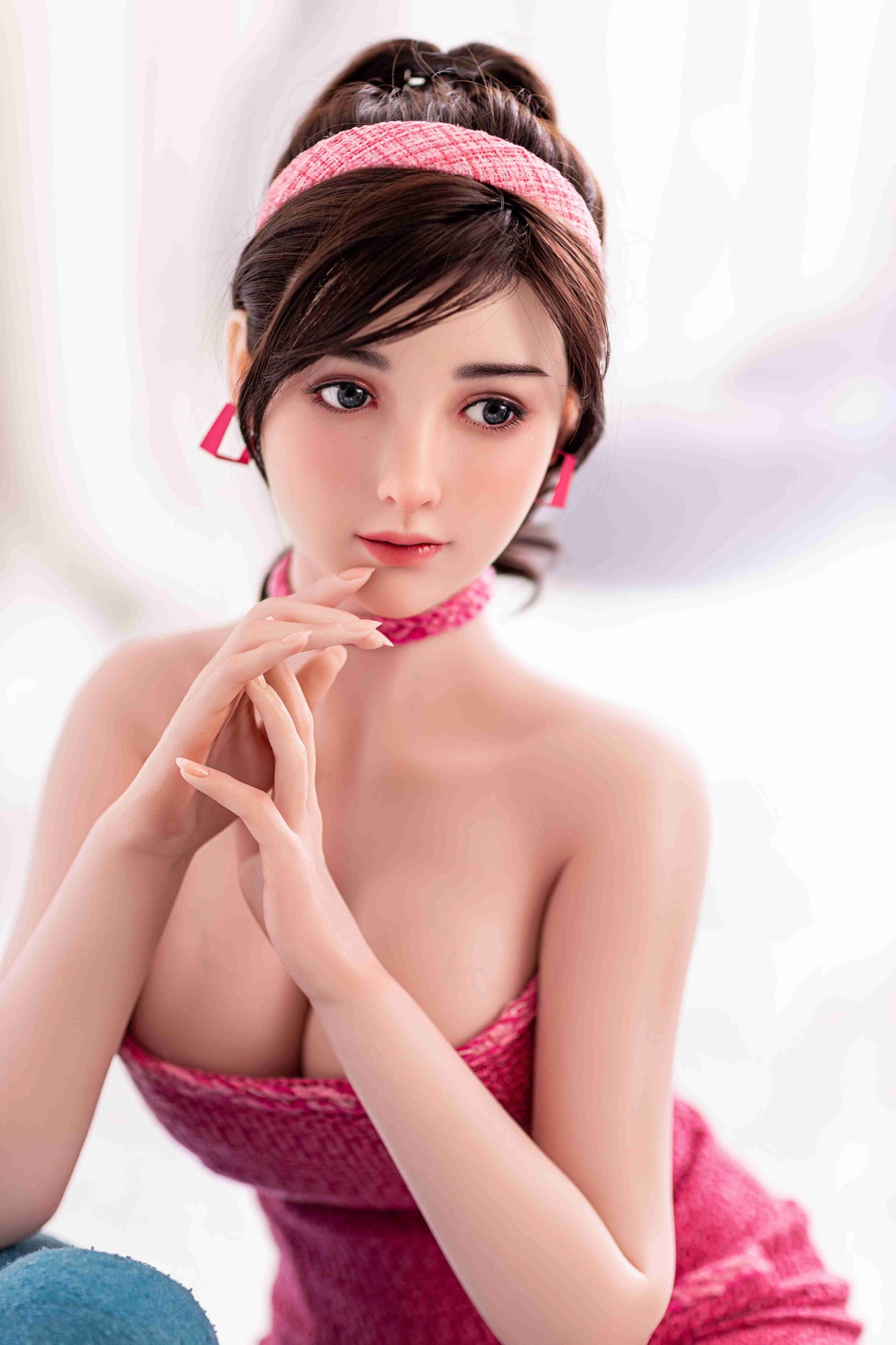 Aurelia｜5ft2/159cm G-cup 100% Silicone Signature Asian Curvy Petite Sex Doll