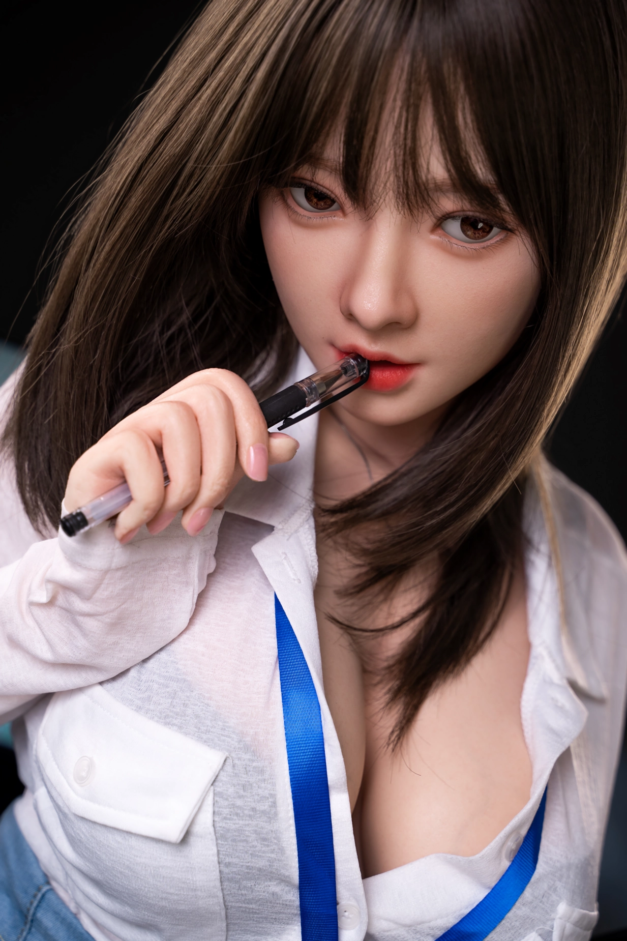 Rina｜5ft3/159cm E-cup 100% Silicone Master Piece Asian Busty Milf Sex Doll