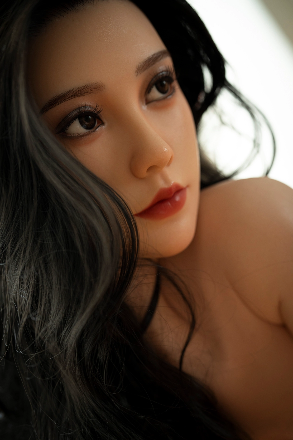 Luna｜5ft6/168cm F-cup 100% Silicone Master Piece Asian Curvy Milf Sex Doll