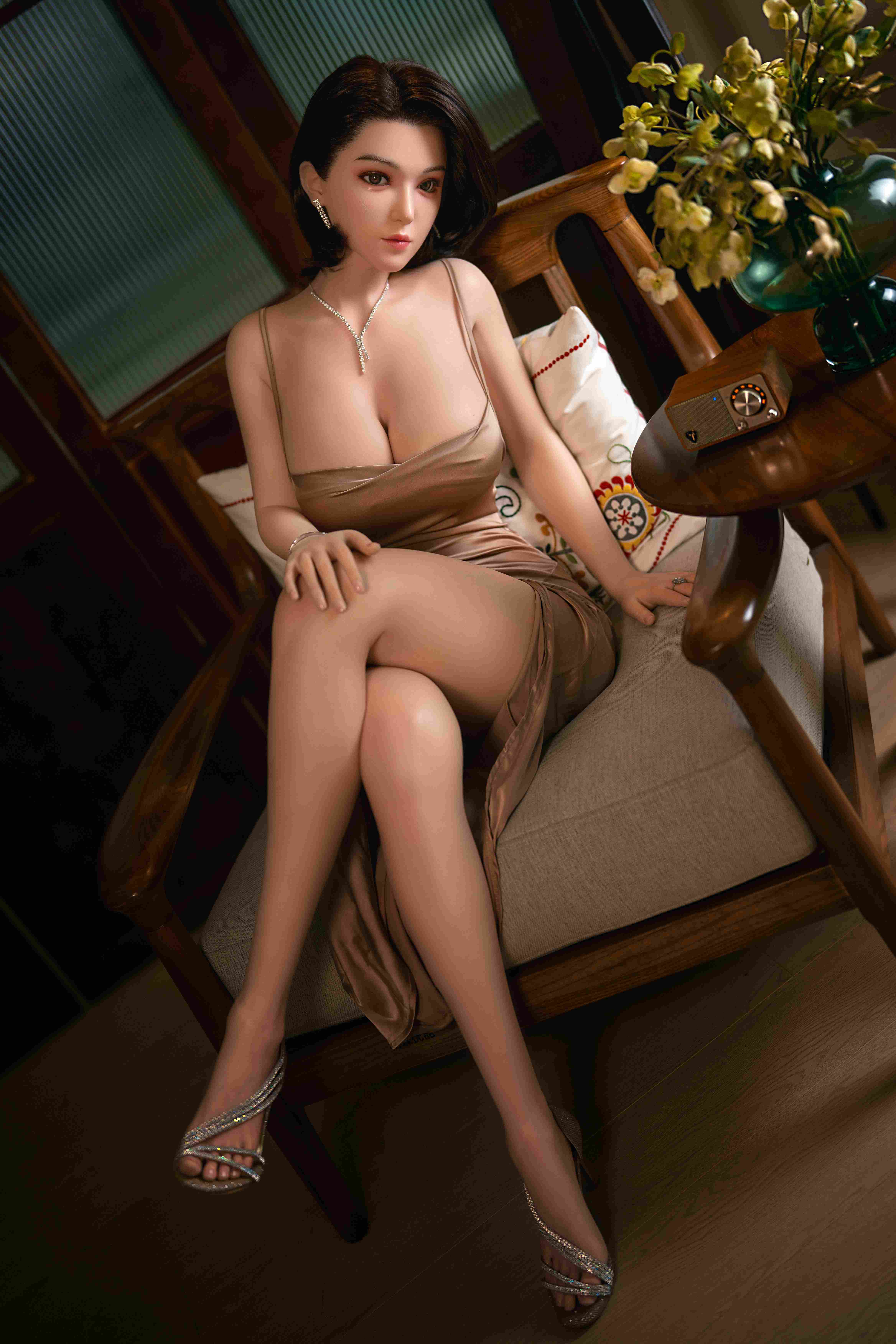 Allison|5ft7/169cm G-cup 100% Silicone Signtaure Asian Milf Sex Doll