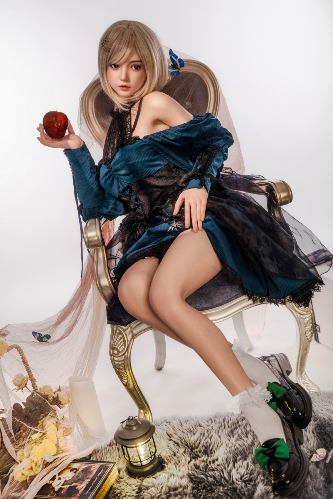 Dorothy-5ft3/159cm E-cup 100% Silicone Silicone Master Piece Asian Lolita Cute Sex Doll