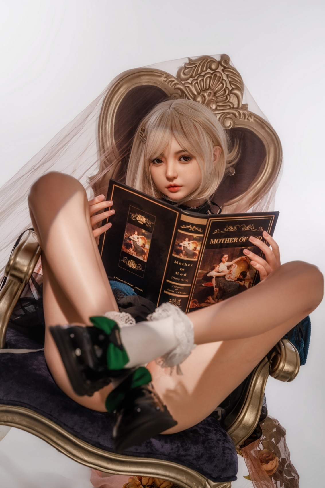 Dorothy-5ft3/159cm E-cup 100% Silicone Silicone Master Piece Asian Lolita Cute Sex Doll