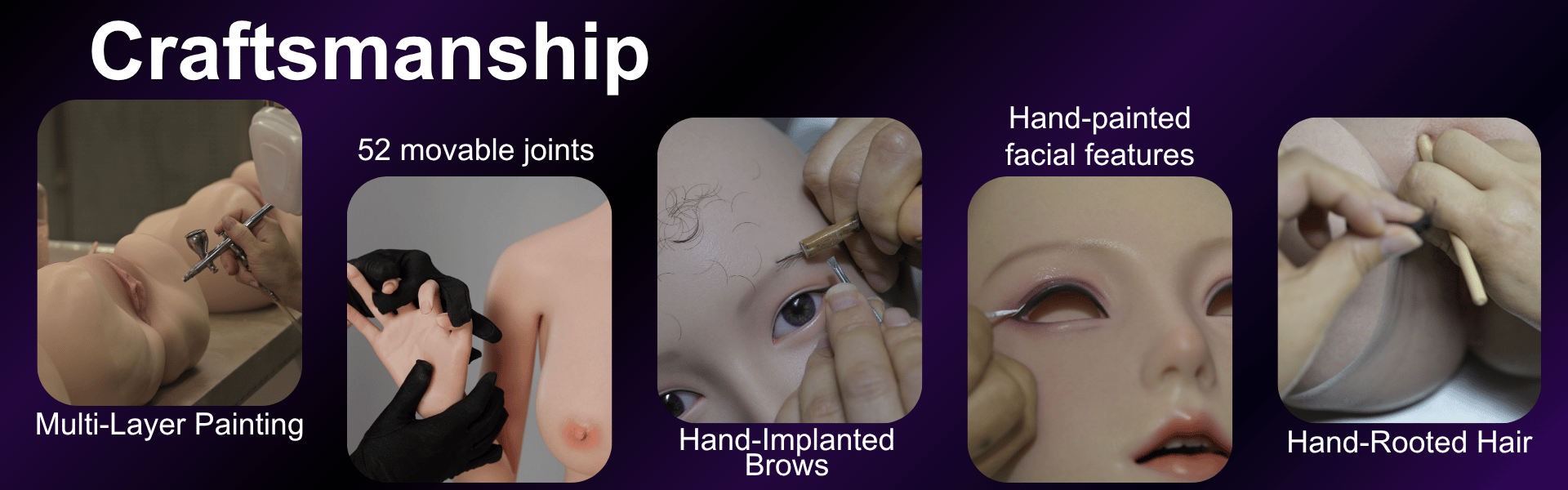 Fanny-Silicone Torso Doll - Craftsmanship