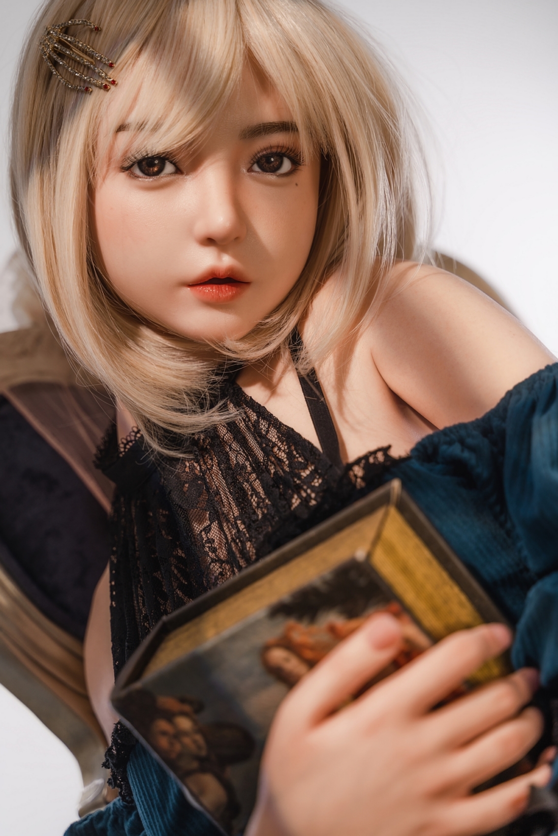 Dorothy-5ft3/159cm E-cup 100% Silicone Silicone Master Piece Asian Lolita Cute Sex Doll