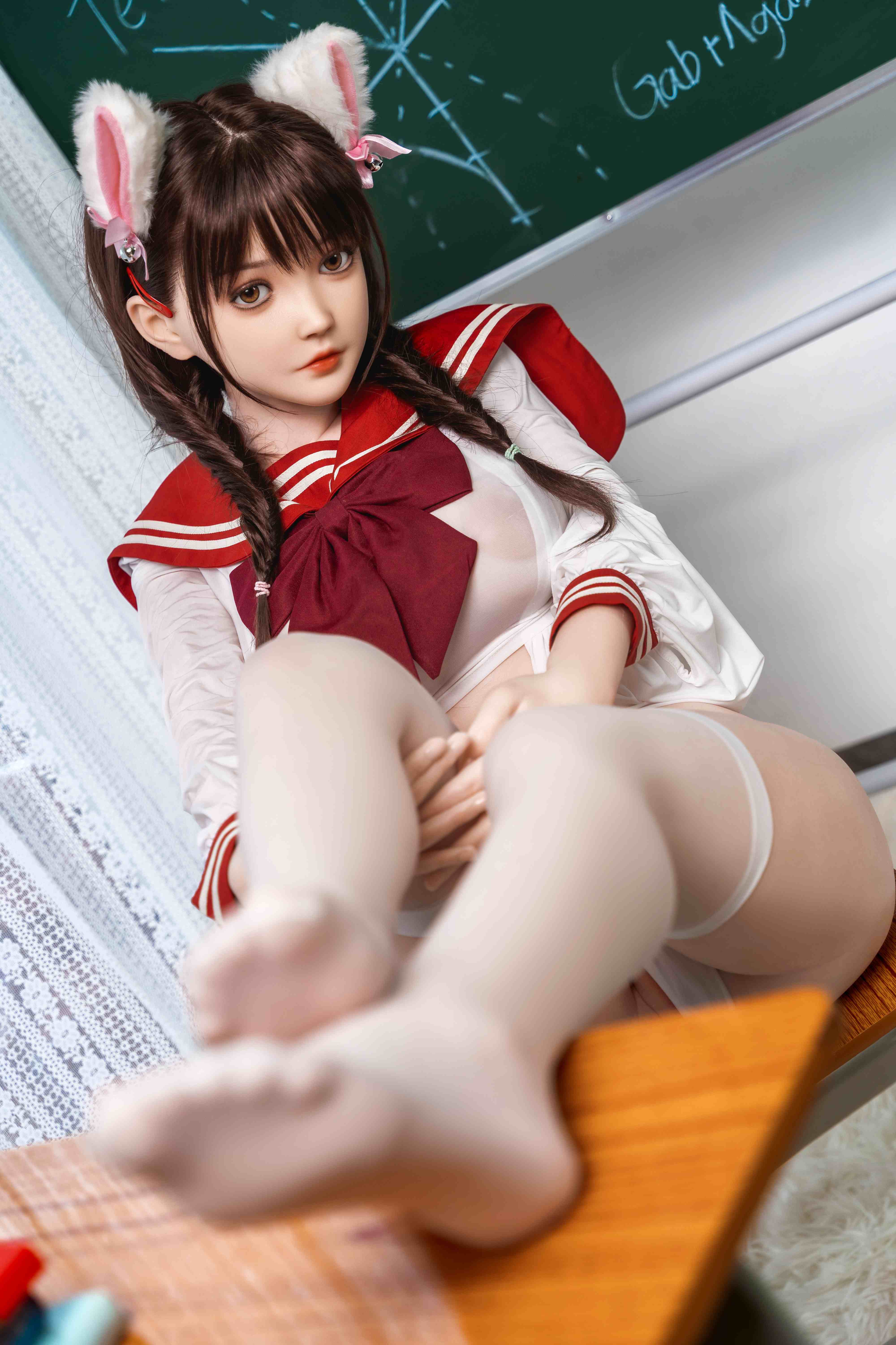 Marcia|5ft2/159cm G-cup 100% Silicone Signtaure Aisan Cute Curvy Sex Doll